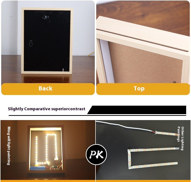 Muslim Bedroom Bedside Ambience Light Decorative Painting