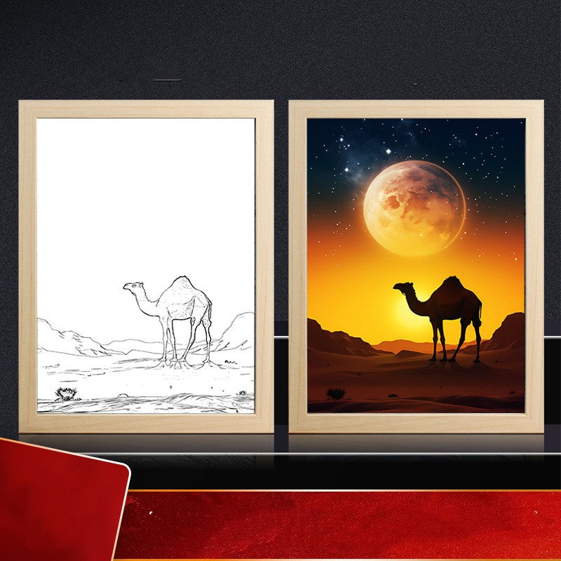 Muslim Bedroom Bedside Ambience Light Decorative Painting